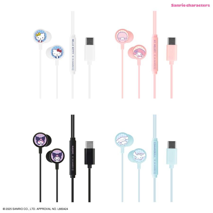 さ行,サンリオ,マイメロディ,オーディオ・イヤホンアクセサリ