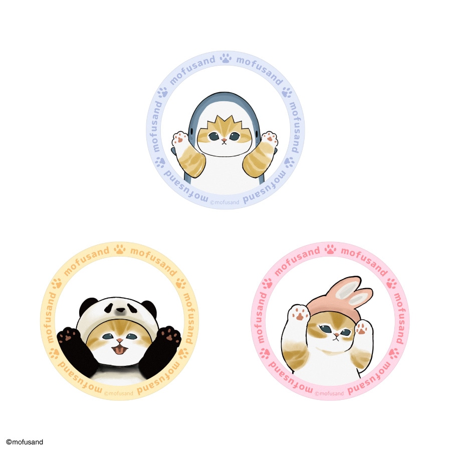 mofusand MagSafe 対応 メタルステッカー