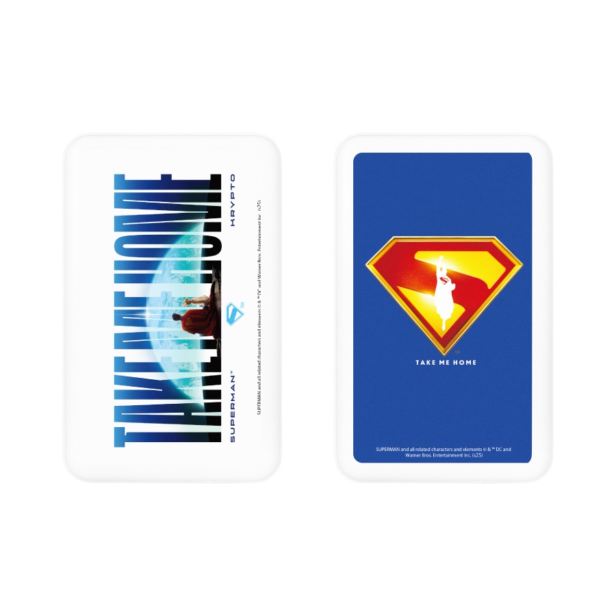 映画『スーパーマン』 MagSafe 対応 ワイヤレス リチウム充電器 5000mAh