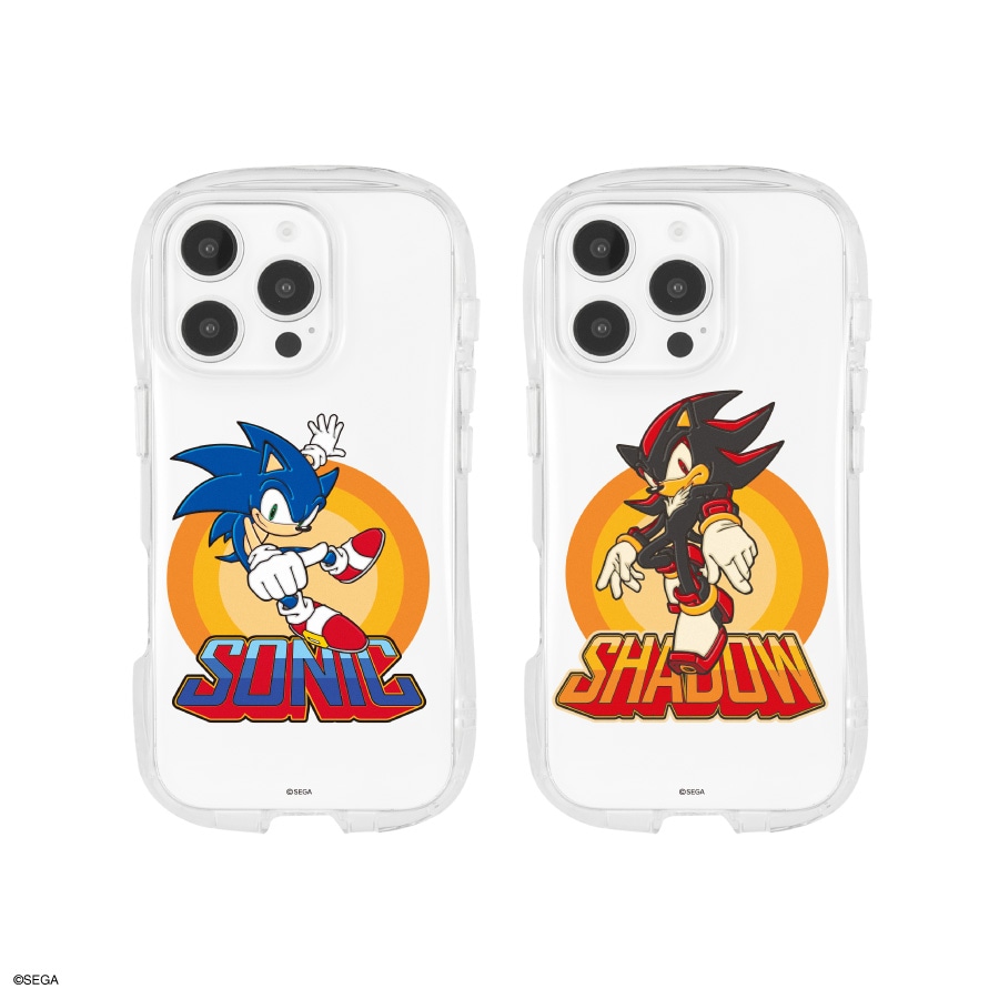 ソニック・ザ・ヘッジホッグ iPhone16 Pro 対応 クリスタルクリアケース