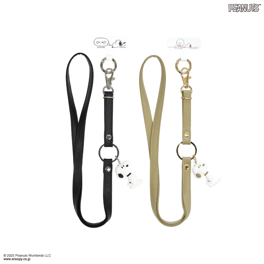 ピーナッツ スヌーピー マルチリングプラス ネックストラップ