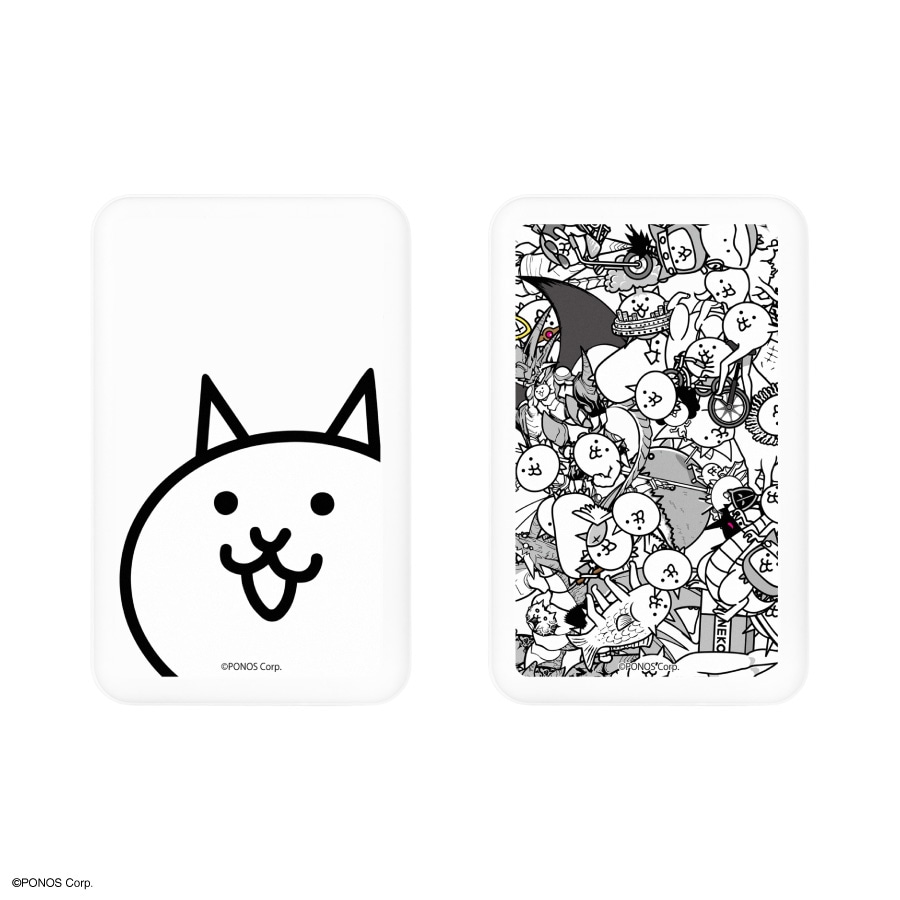 にゃんこ大戦争 MagSafe 対応 ワイヤレス リチウム充電器 5000mAh