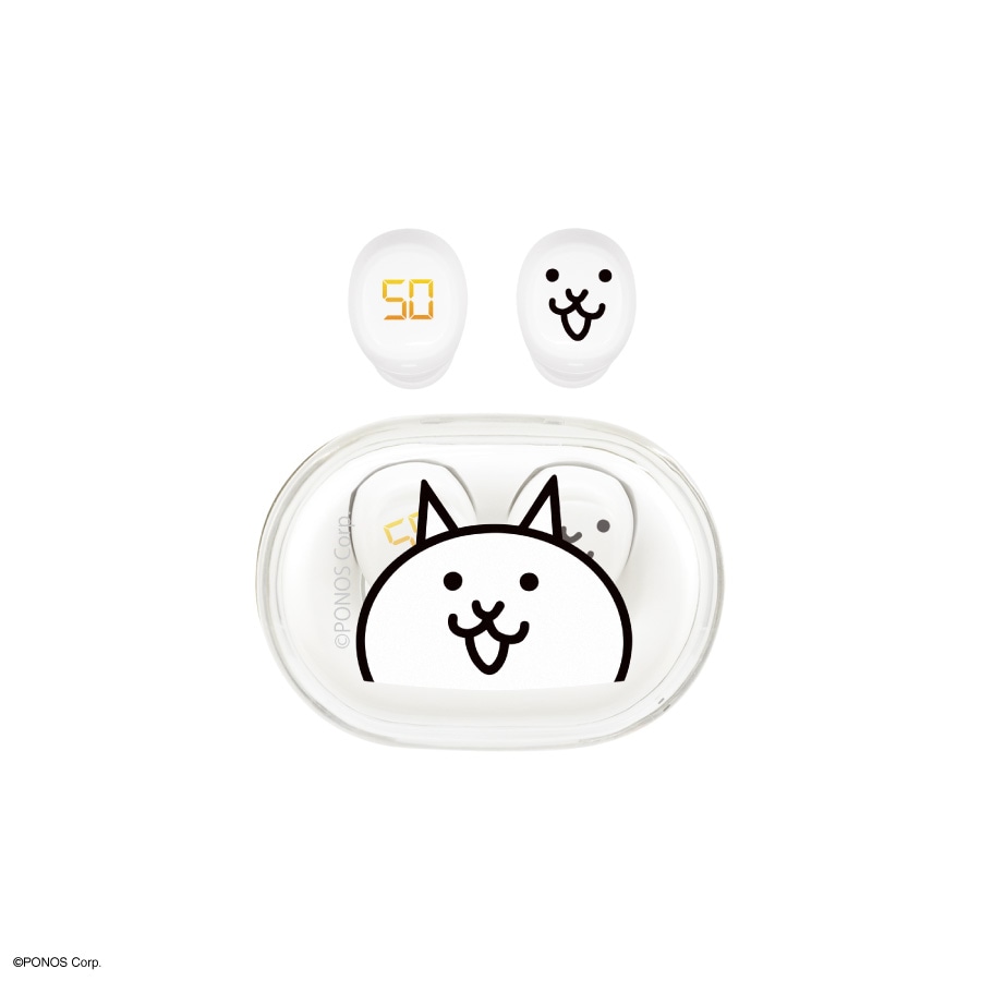 グルマンディーズ Mupods 小粒ジュエリーイヤホン(ブラック×クリア)YU-513992 g6bh9ry 未使用 中古品】グルマンディーズ Mupods 小粒ジュエリー