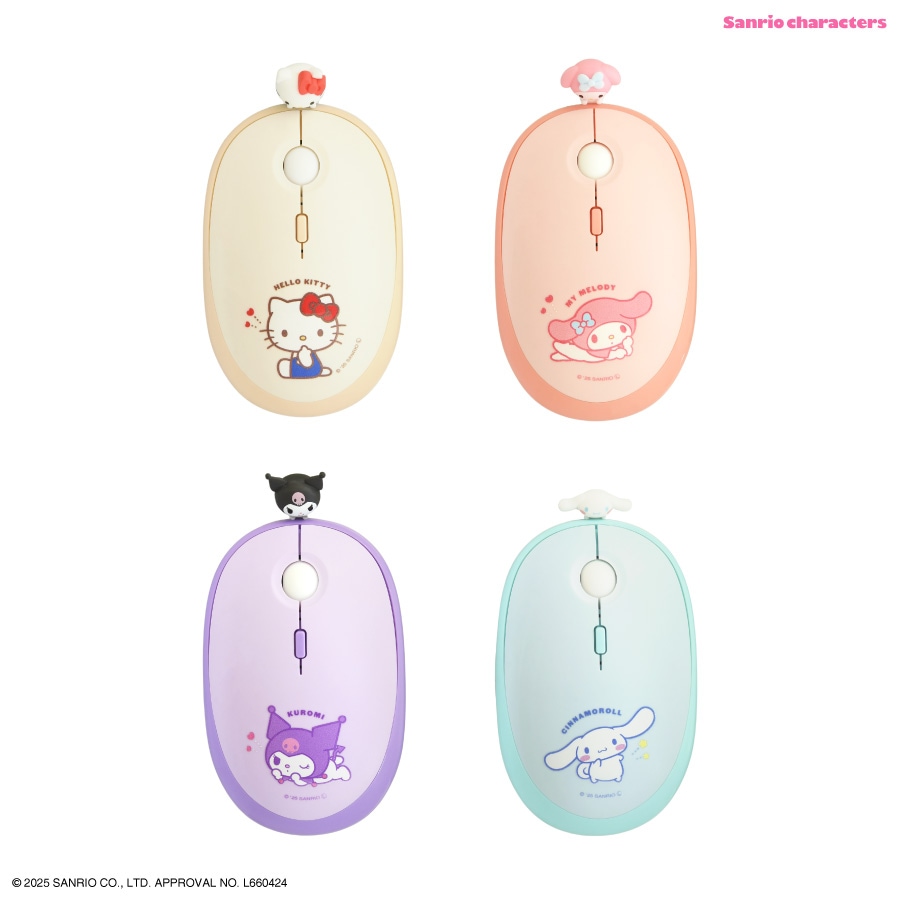 【新品★2017】SANRIO　サンリオ　ハローキティ　ワイヤレスマウス sanrio ハローキティ ワイヤレスマウス : サンリオオンライン