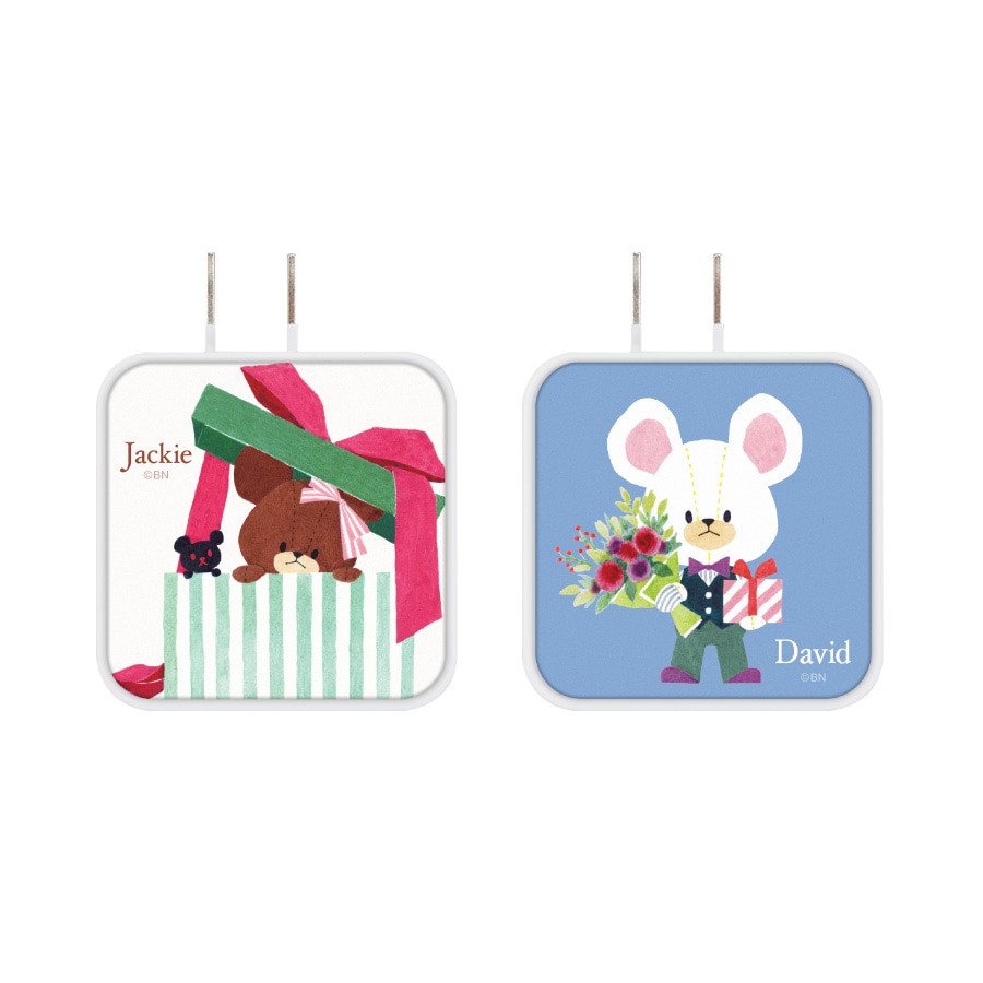 くまのがっこう USB / USB Type-C ACアダプタ