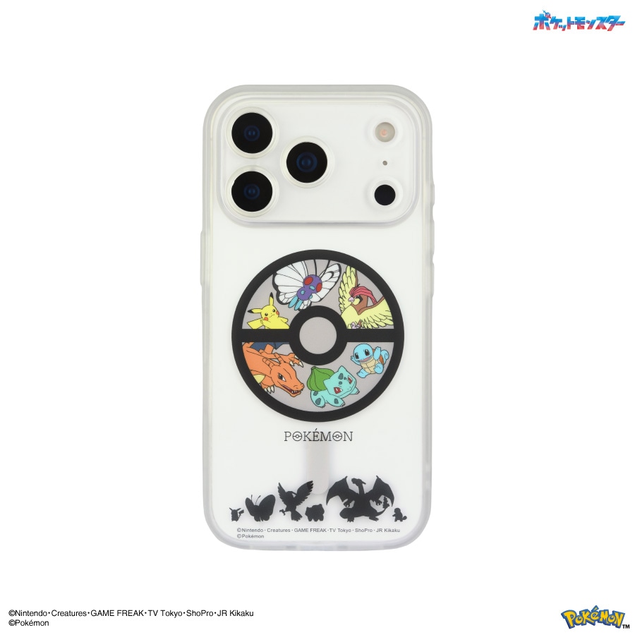 ポケットモンスター IIIIfit プランプフレーム iPhone17 Pro MagSafe 対応 ケース