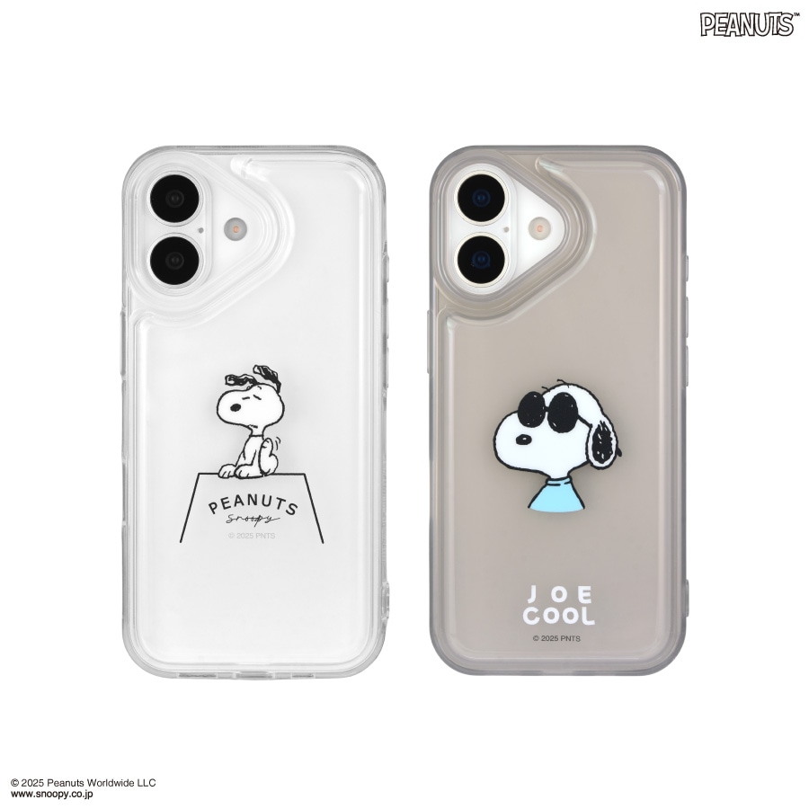 ピーナッツ スヌーピー IIIIfit Clear iPhone17 対応 ケース