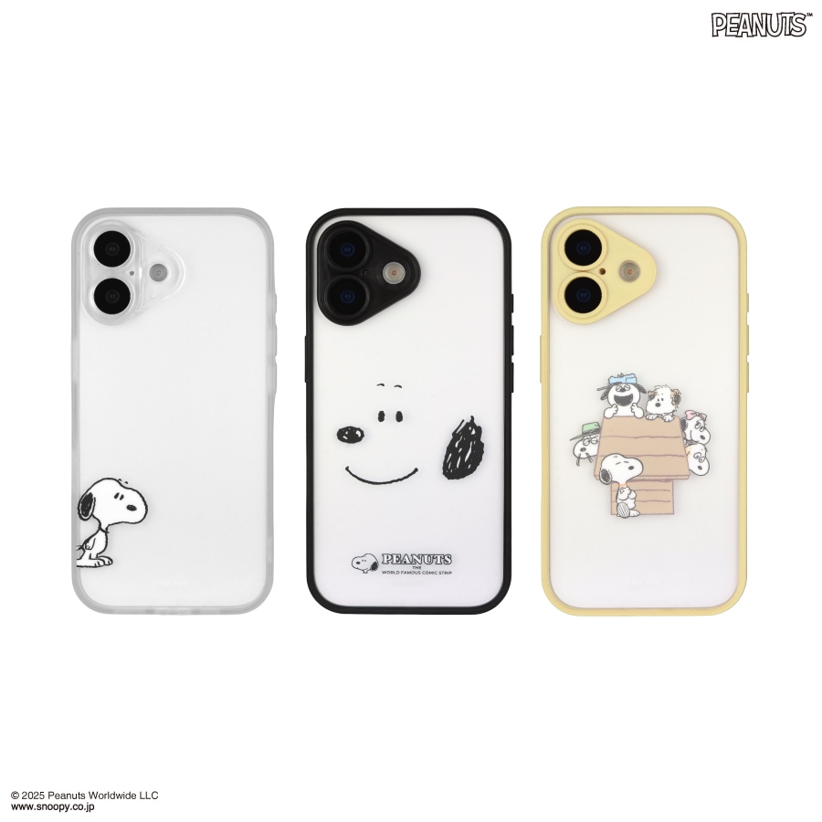 ピーナッツ スヌーピー IIIIfit プランプフレーム iPhone17 対応 ケース