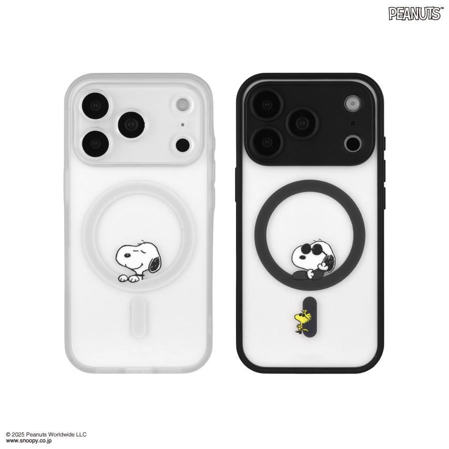 ピーナッツ スヌーピー IIIIfit プランプフレーム iPhone17 Pro MagSafe 対応 ケース