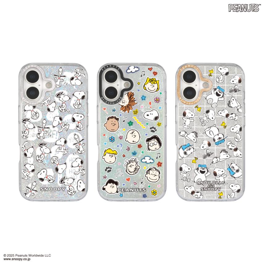 ピーナッツ スヌーピー Camera Frame iPhone17 対応 ケース