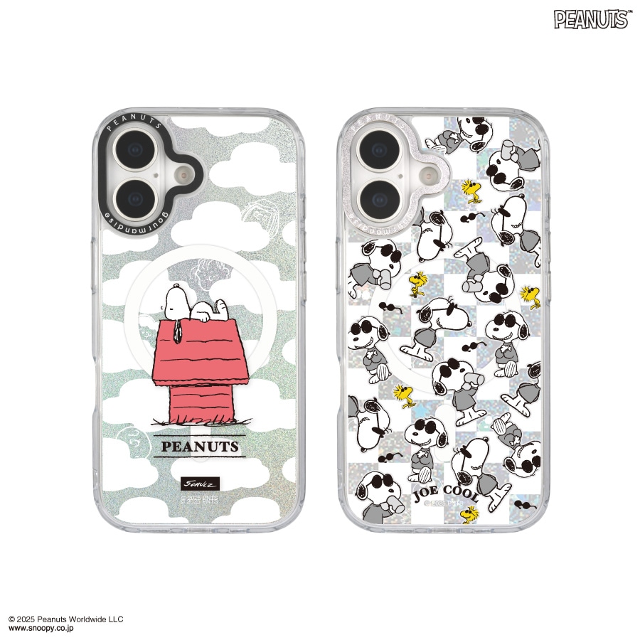 ピーナッツ スヌーピー Camera Frame iPhone17 MagSafe 対応 ケース