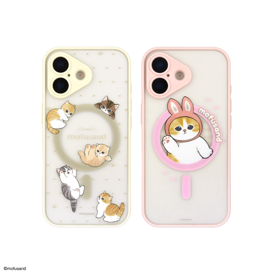 mofusand IIIIfit プランプフレーム iPhone17 MagSafe 対応 ケース