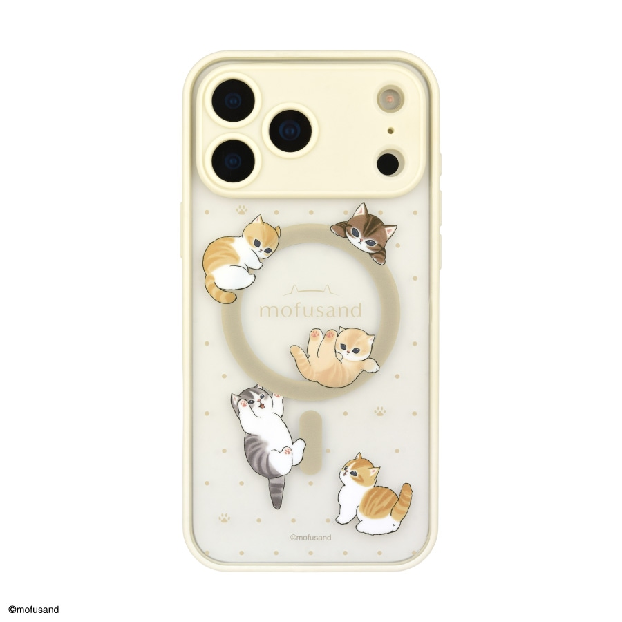 mofusand IIIIfit プランプフレーム iPhone17 Pro Max MagSafe 対応 ケース