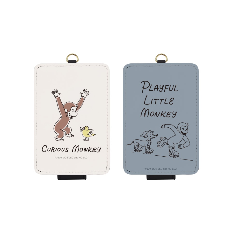 おさるのジョージ ICカードケース