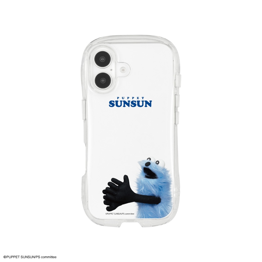 PUPPET SUNSUN (パペットスンスン) iPhone16 対応 クリスタルクリアケース