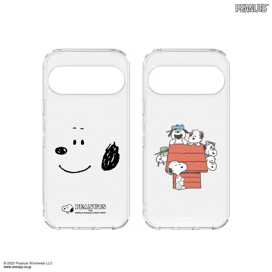 ピーナッツ スヌーピー Google Pixel 10 / 10 Pro 対応 クリアケース