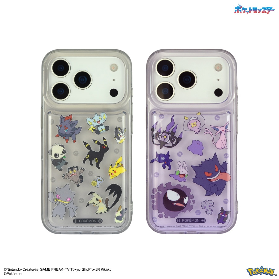 ポケットモンスター IIIIfit Clear iPhone17 Pro 対応 ケース