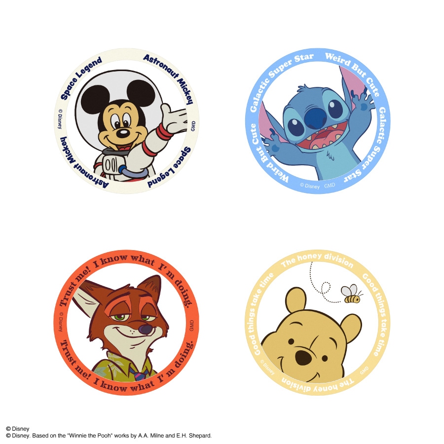 ディズニーキャラクター ／ MagSafe 対応 メタルステッカー