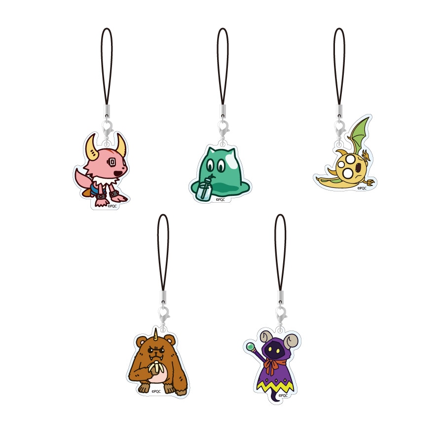 ポンコツクエスト モバイルアクリルストラップ