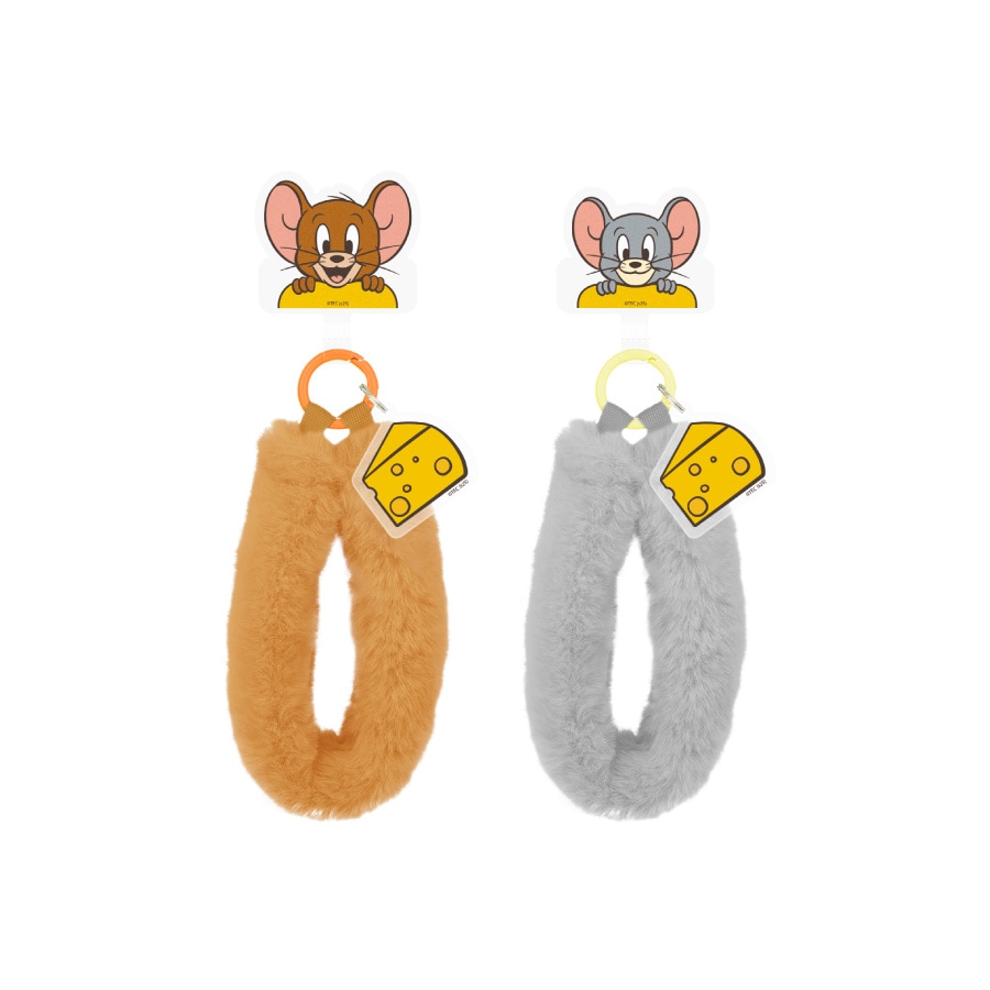 トムとジェリー マルチリングプラス ファーハンドストラップ