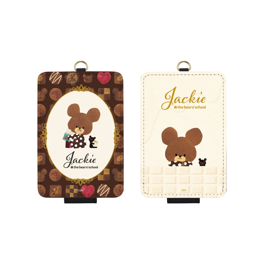 くまのがっこう ジャッキーズチョコレート ICカードケース