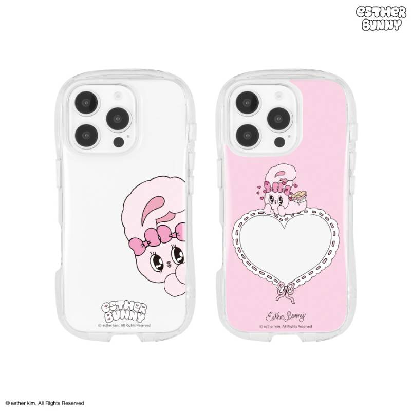 Esther Bunny iPhone16 Pro 対応 クリスタルクリアケース | あ行