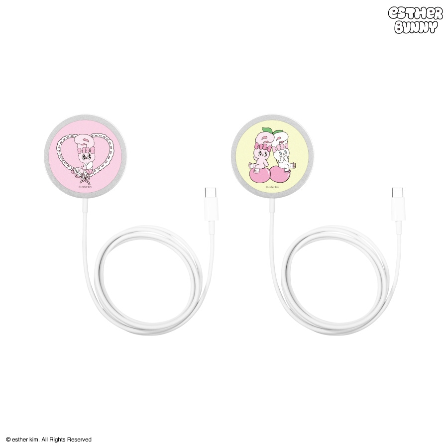 Esther Bunny MagSafe 対応 ワイヤレスチャージャー