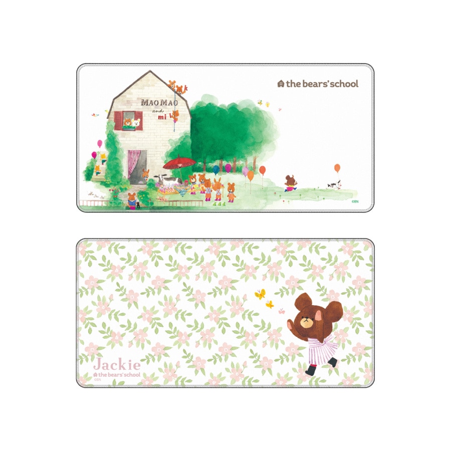 くまのがっこう デスクマット