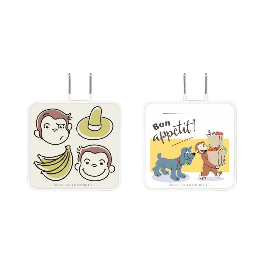 おさるのジョージ USB Type-C ACアダプタ