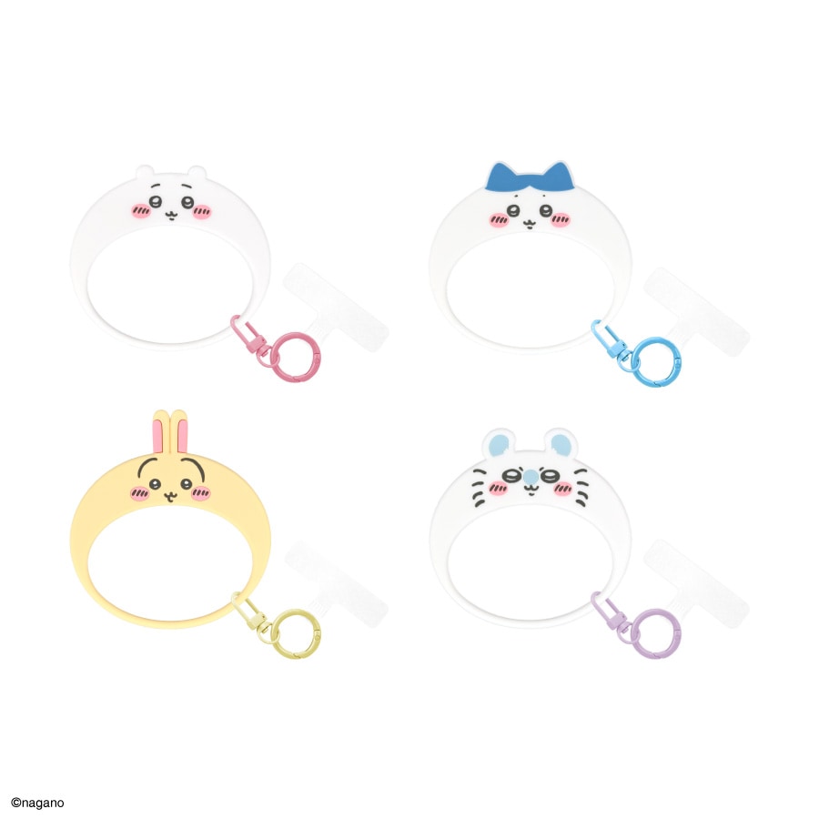 4月上旬発売予定　ちいかわ マルチリングプラス シリコンブレスレット