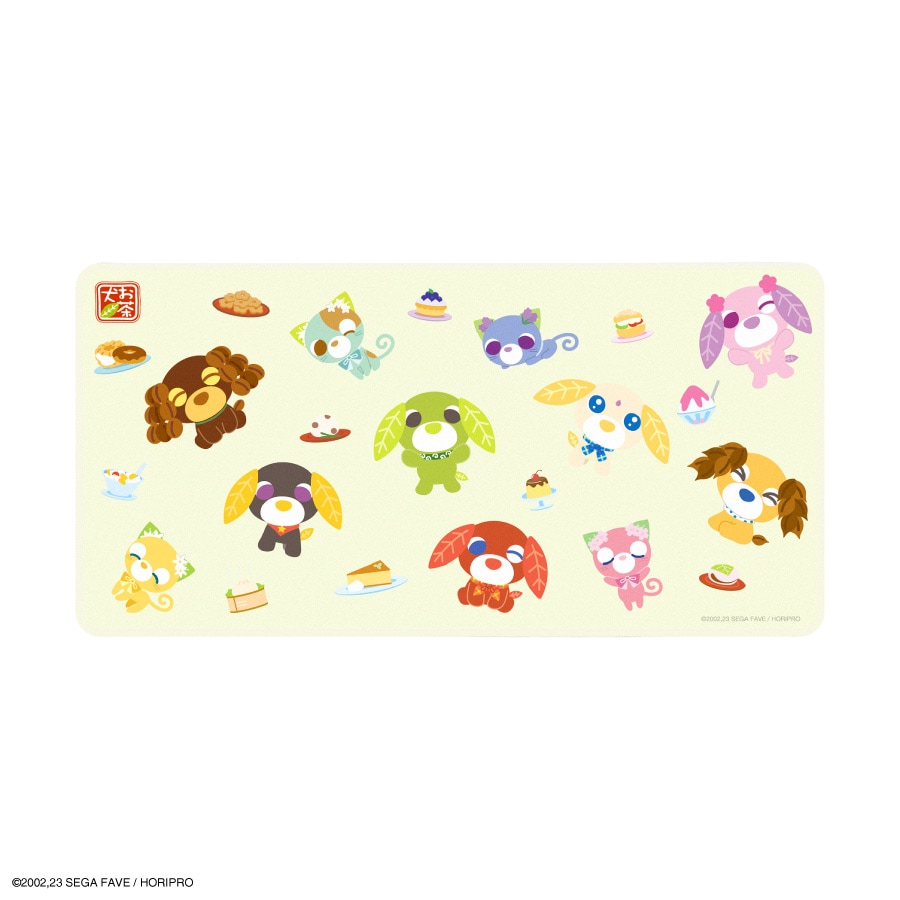 お茶犬 デスクマット