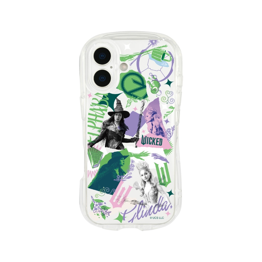 WICKED iPhone17 対応 クリスタルクリアケース