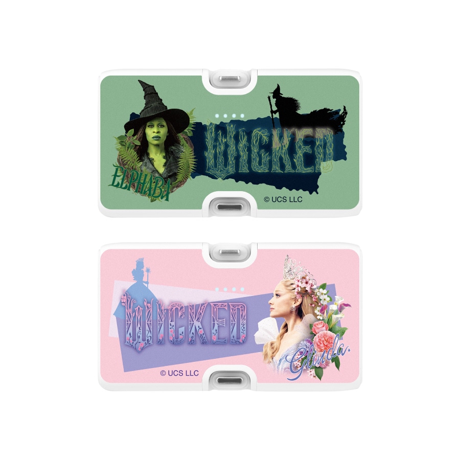 WICKED Lightning / Type-C コネクタ付き リチウムイオン充電器 4000mAh