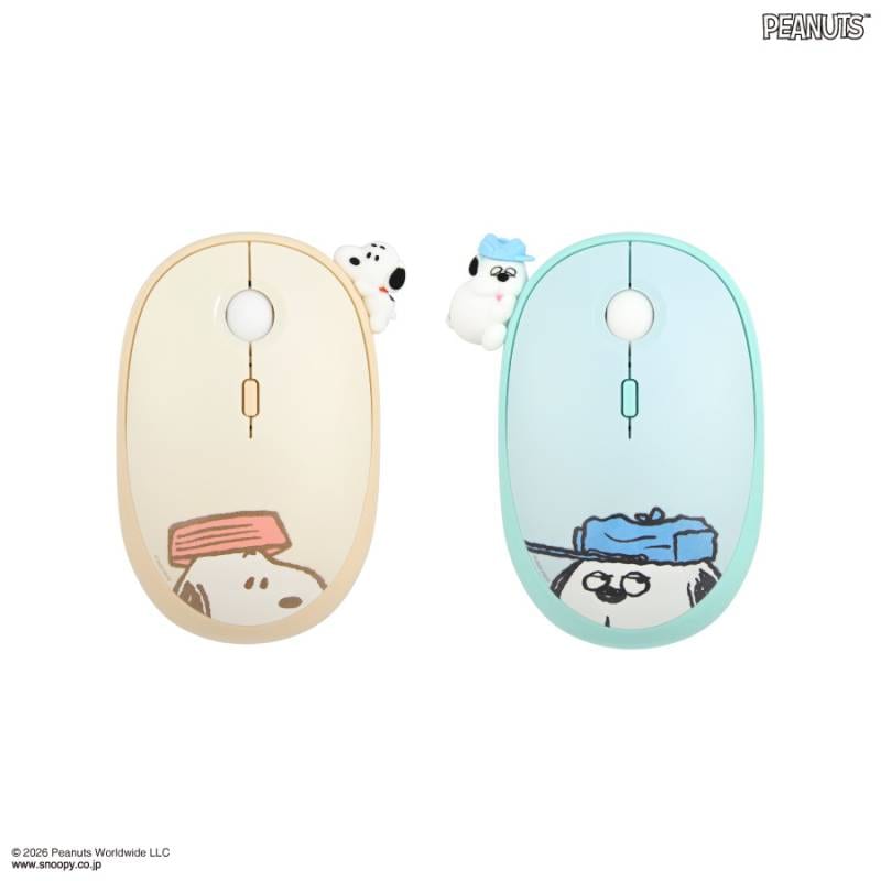 スヌーピー　ワイヤレスマウス 　新品未開封　Peanuts ピーナッツ スヌーピー Bluetooth マウス | は行,ピーナッツ,その他