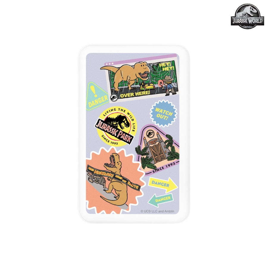 ジュラシック・ワールド MagSafe 対応 ワイヤレスリチウム充電器 5000mAh