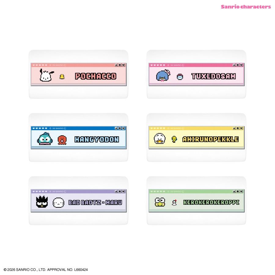 サンリオキャラクターズ USB Type-C コネクタ付き リチウムイオン充電器 4000mAh