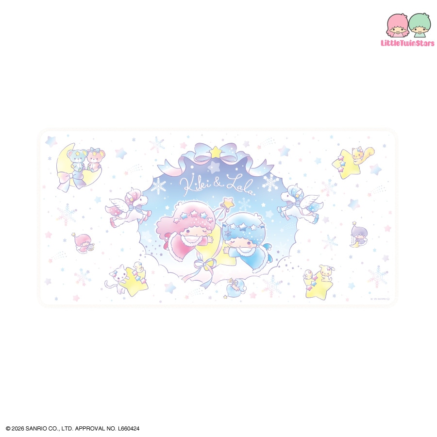 リトルツインスターズ デスクマット