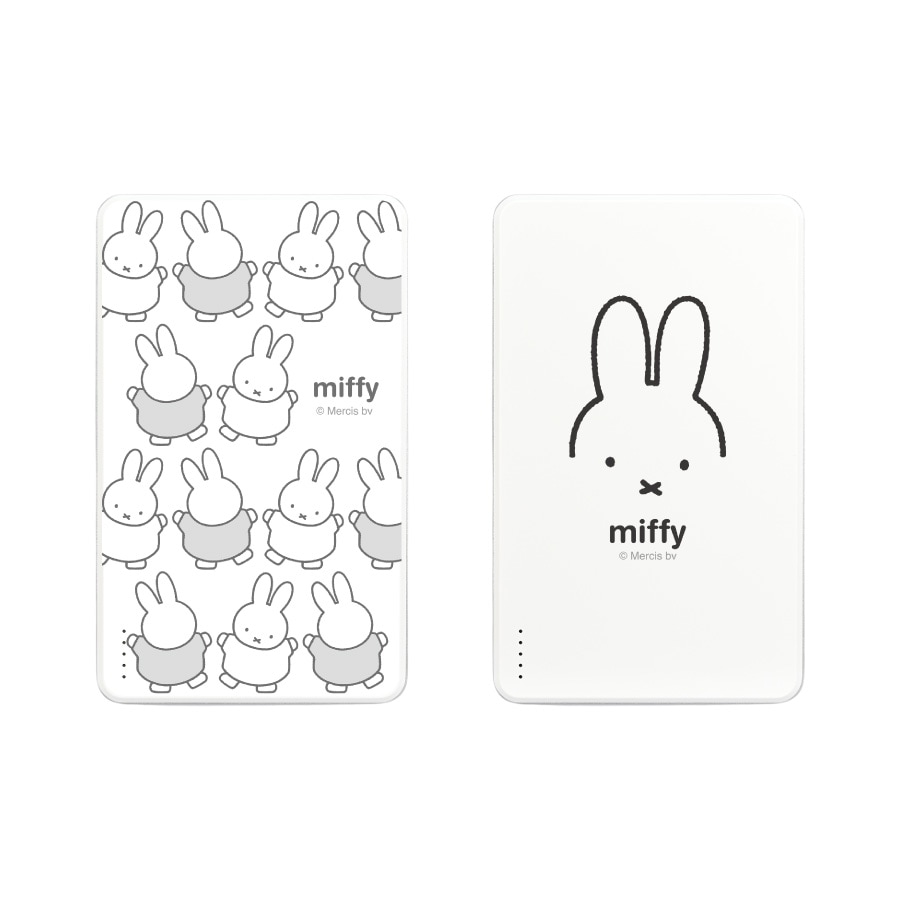 ミッフィー 準固体リチウムイオン電池 モバイルバッテリー