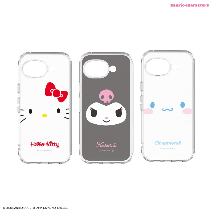 サンリオキャラクターズ Google Pixel 10a 対応 クリアケース