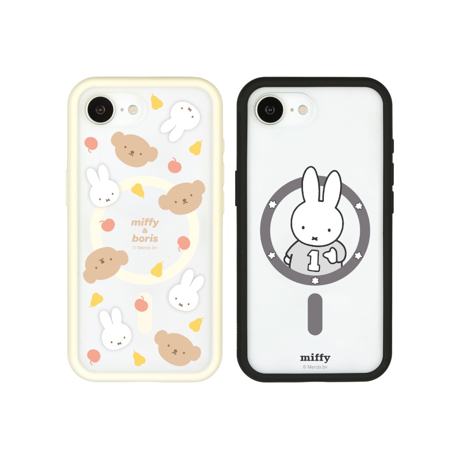 4月下旬発売予定　ミッフィー IIIIfit プランプフレーム iPhone17e / 16e MagSafe 対応 ケース