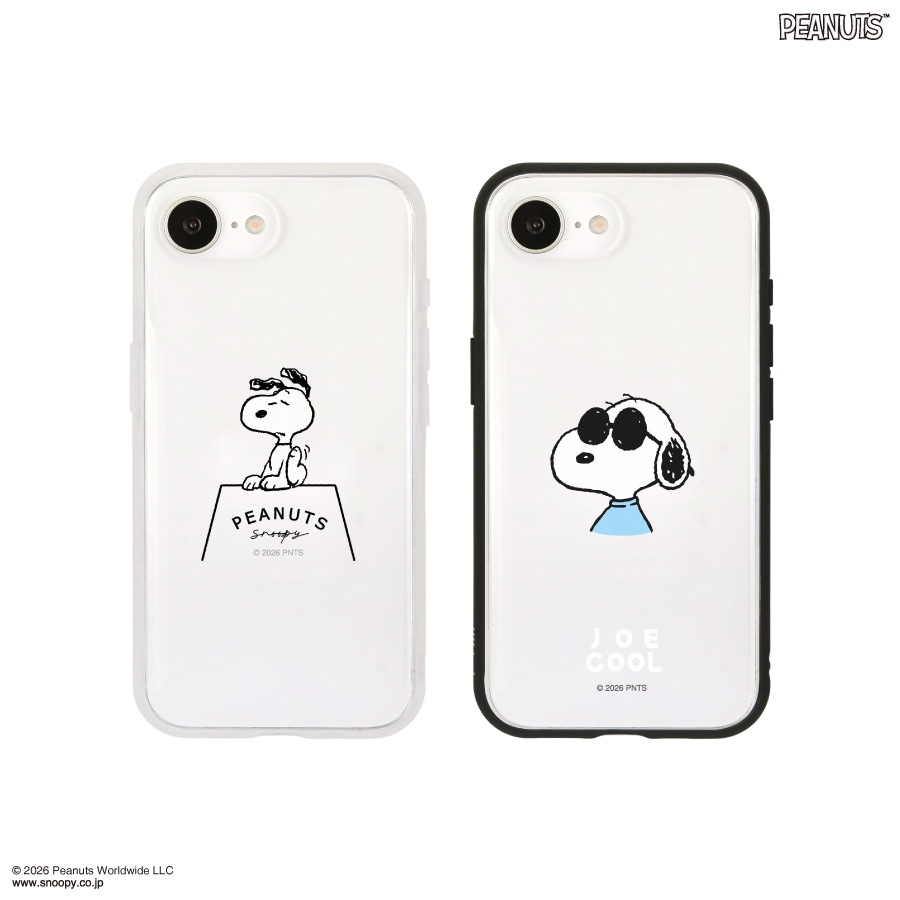 ピーナッツ スヌーピー IIIIfit Clear iPhone17e / 16e 対応 ケース