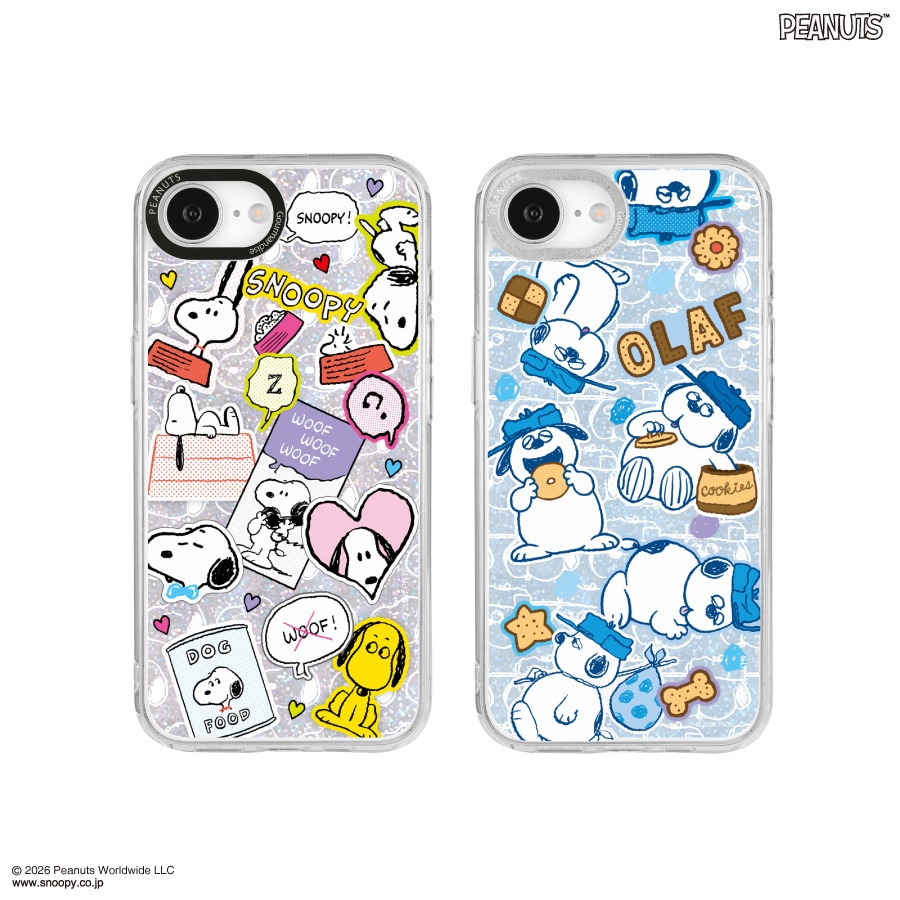ピーナッツ スヌーピー Camera Frame iPhone17e / 16e 対応 ケース