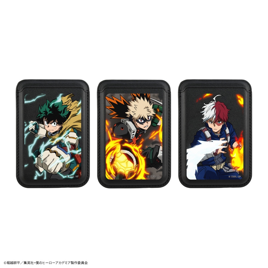 僕のヒーローアカデミア MagSafe 対応 カードウォレット