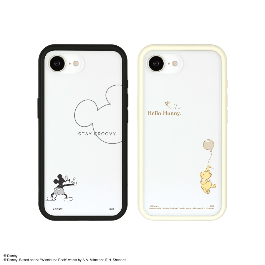 4月下旬発売予定　ディズニーキャラクター ／ IIIIfit プランプフレーム iPhone17e / 16e 対応 ケース