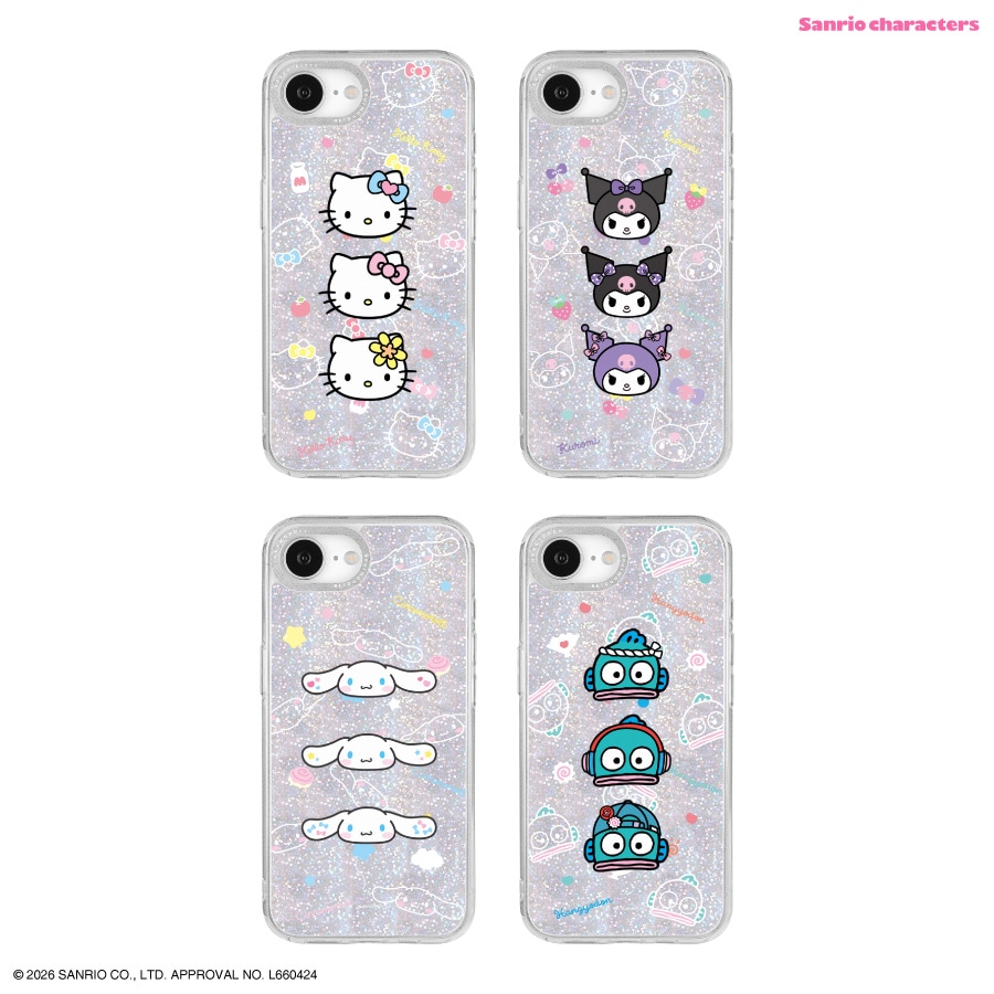 サンリオキャラクターズ  Camera Frame iPhone17e / 16e 対応 ケース