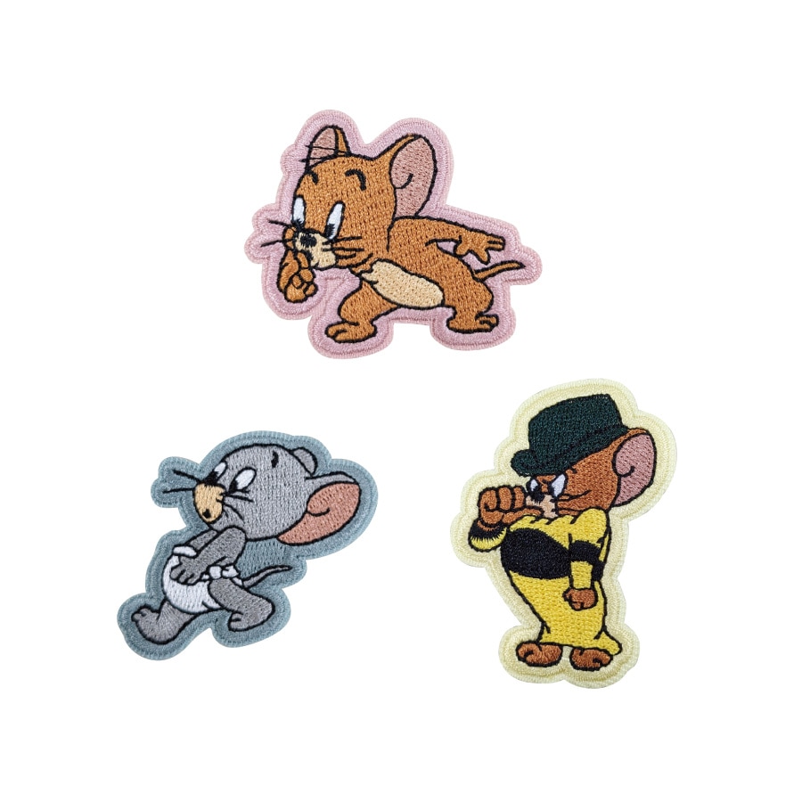 トムとジェリー 刺繍モバイルステッカー