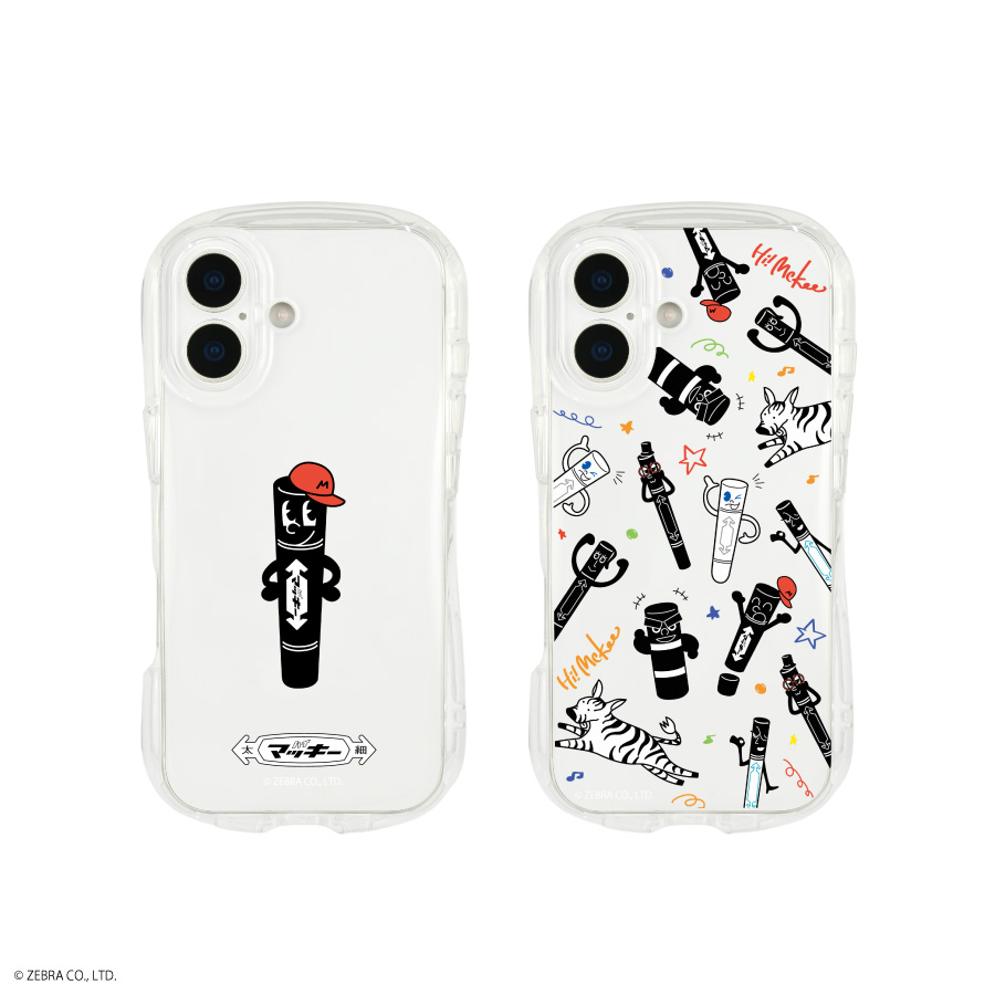 Hi! Mckee iPhone17 対応 クリスタルクリアケース