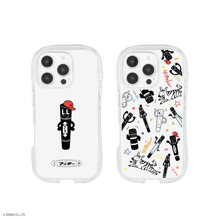 Hi! Mckee iPhone16 Pro 対応 クリスタルクリアケース