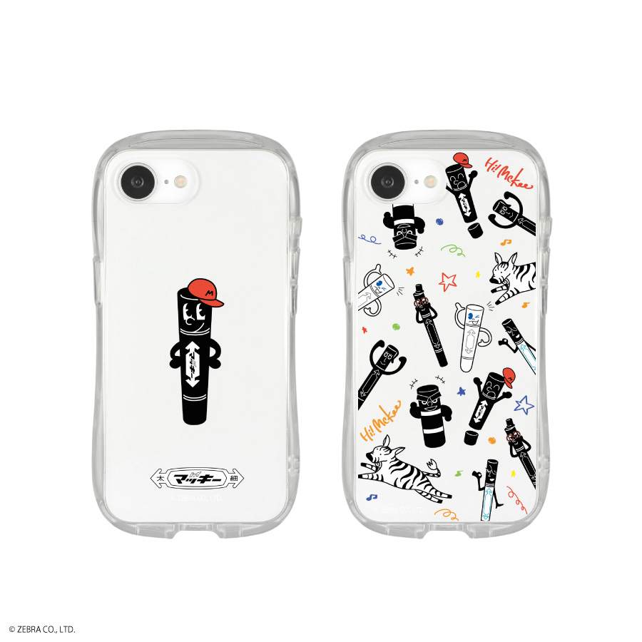 Hi! Mckee iPhone16e 対応 クリスタルクリアケース