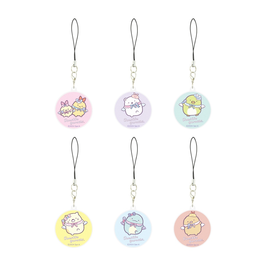 すみっコぐらし モバイルアクリルストラップ